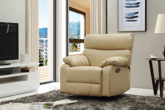 Glory Furniture Manny G536-RC Rocker Recliner , BEIGE Home Decor by Design