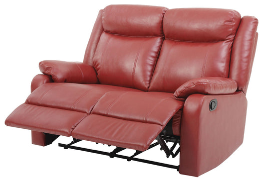 Glory Furniture Ward G765A-RL Double Reclining Love Seat , RED Home Decor by Design