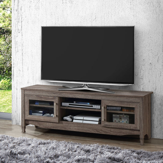 Techni Mobili Grey Driftwood TV Stand - Home Decor by Design