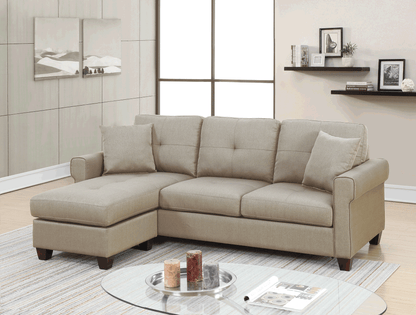 2-PCS SECTIONAL in Beige Home Decor by Design