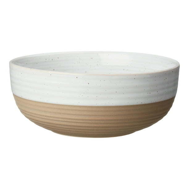 Better Homes & Gardens- Abott White Round Stoneware 16-Piece Dinnerware Set Home Decor by Design