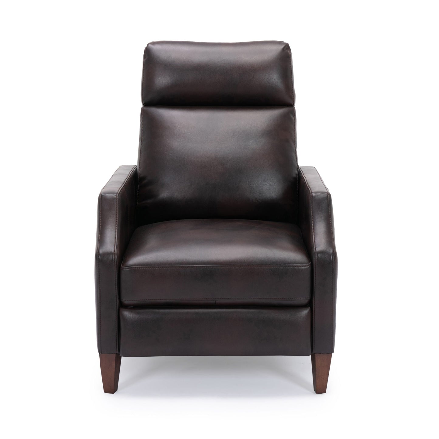 Biscoe Push Back Recliner - Burnished Brown Home Decor by Design