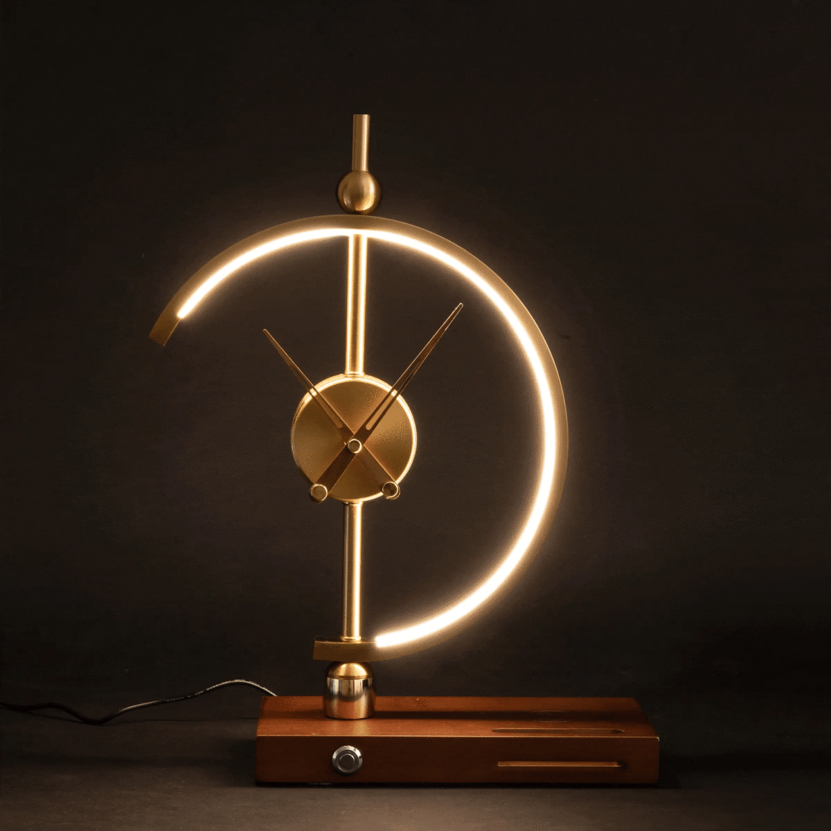Clock Lamp Home Decor by Design