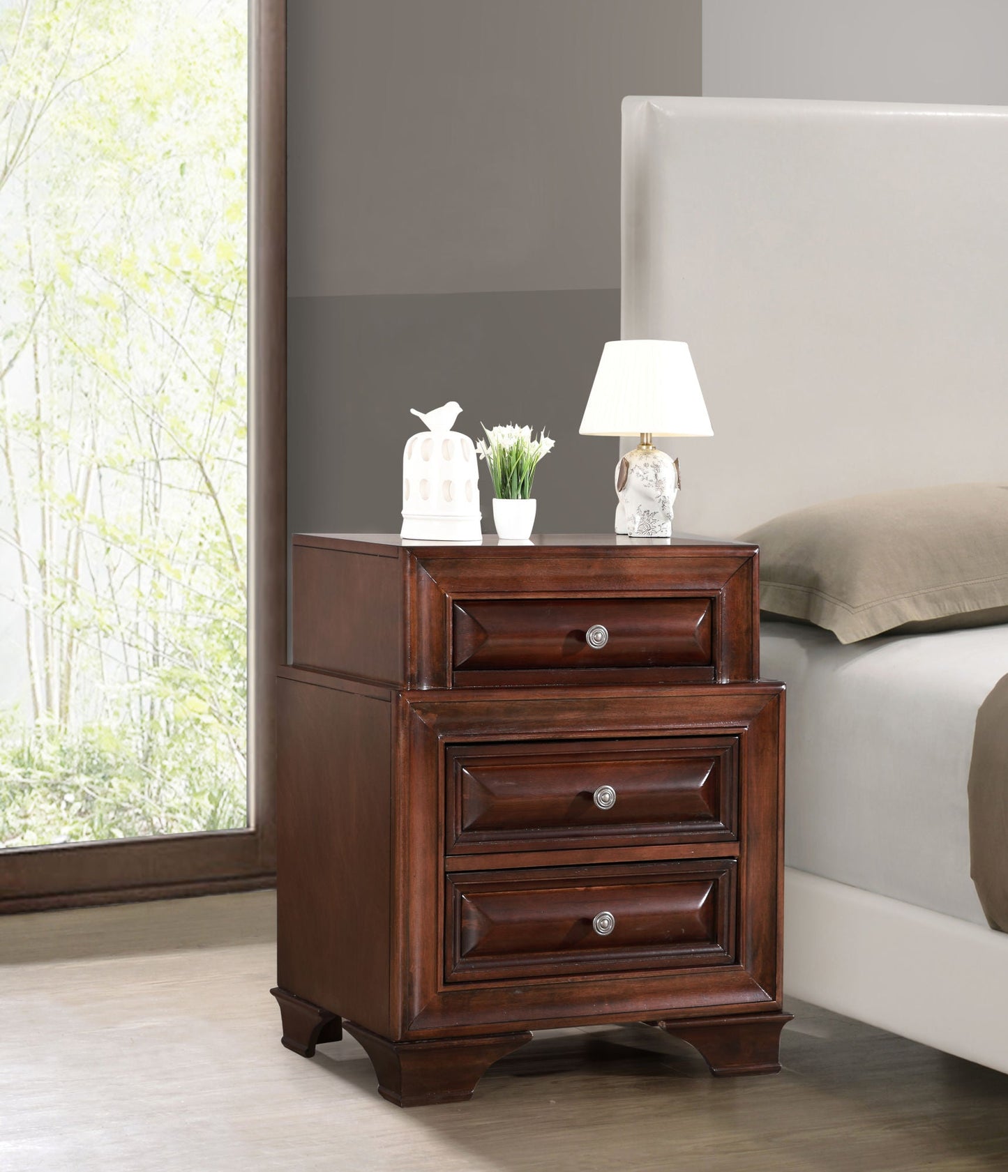 Glory Furniture LaVita G8875-N Nightstand , Cappuccino Home Decor by Design