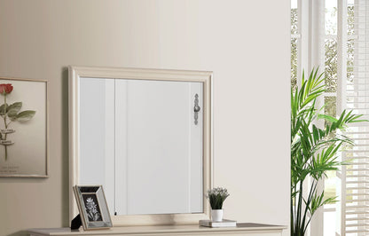 Glory Furniture Louis Phillipe G3175-M Mirror , Beige Home Decor by Design