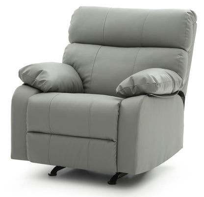 Glory Furniture Manny G531-RC Rocker Recliner , GRAY Home Decor by Design