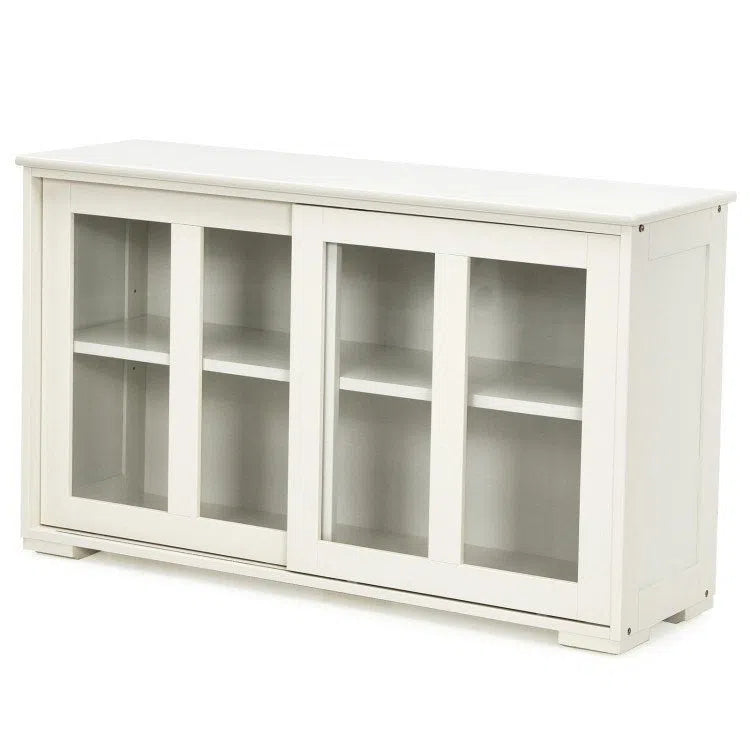 Sideboard Buffet Cupboard Storage Cabinet with Sliding Door Home Decor by Design