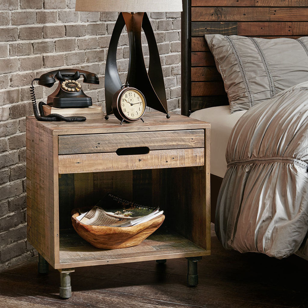 Solid Wood Nightstand Home Decor by Design