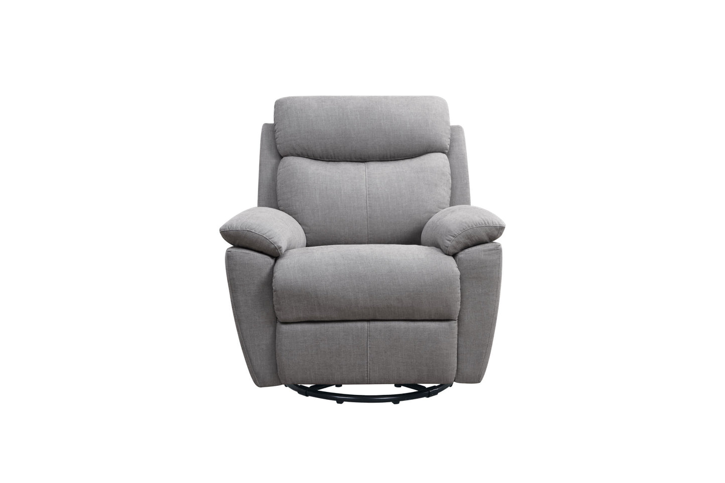 Electric Power Swivel Glider Rocker Recliner Chair with USB Charge Port - Light Grey