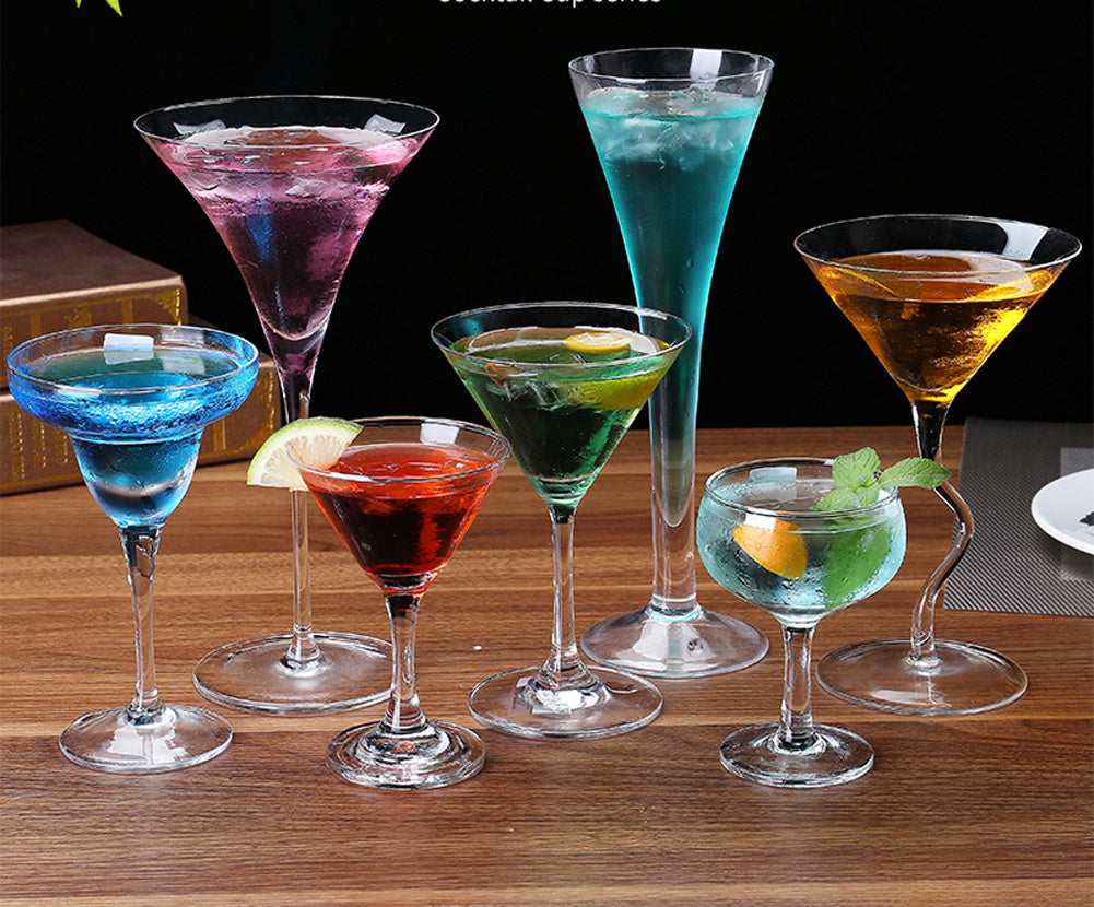 Crystal Cocktail Glass Martini Glass Triangle Glass-Martini