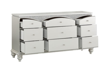ACME Maverick Dresser, Platinum 21805