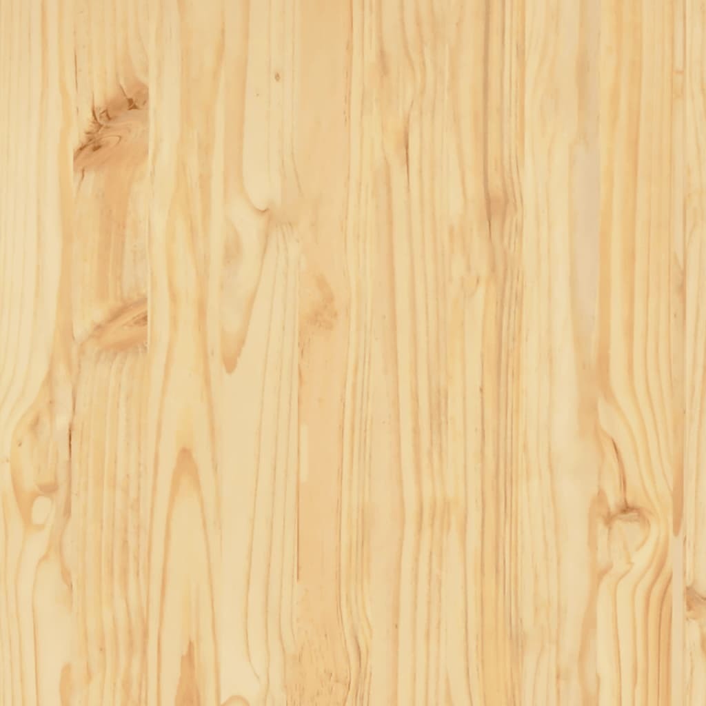 Highboard Corona Honey 44.1"x16.9"x77.2" Solid Wood Pine