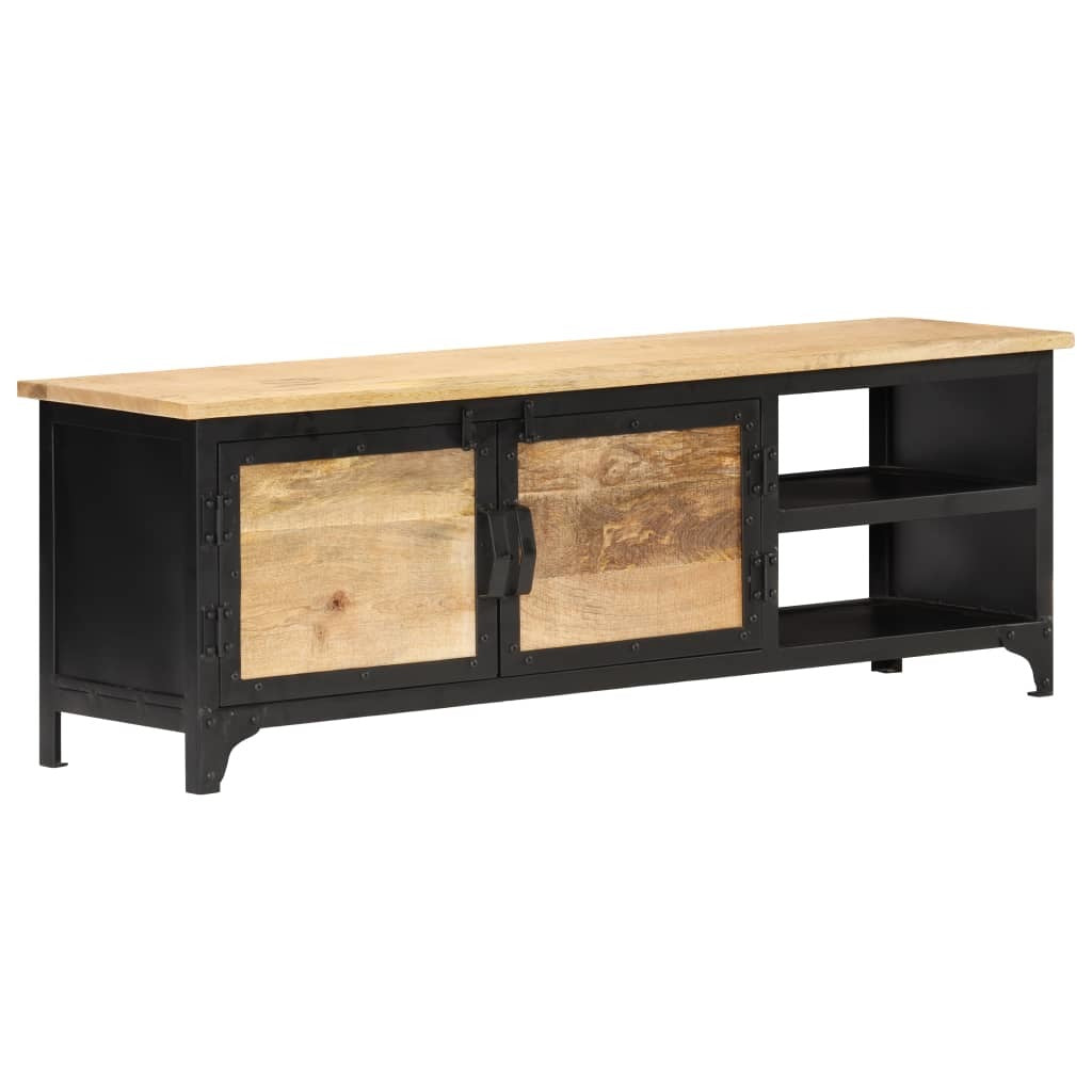 TV Cabinet 47.2"x11.8"x15.7" Solid Mango Wood