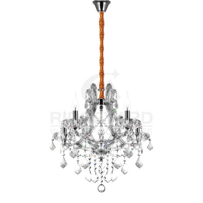 5 Lights Crystal Chandelier Light Fixture Crystal Ceiling Lamp With K9 Crystal