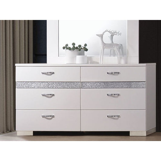 Naima II Dresser in White High Gloss YJ